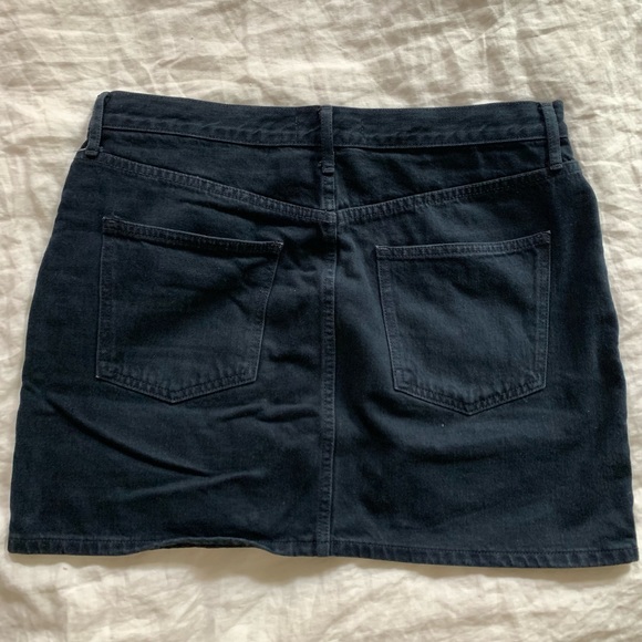 GAP Skirts Vintage Gap Black Denim Skirt Poshmark